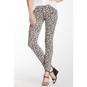 Genetic Denim Shane textured jacquard floral print skinny jeans 28